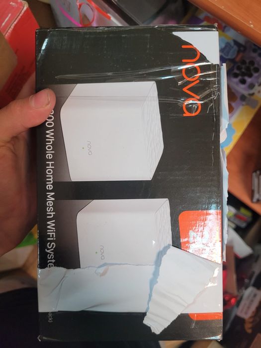 Zestaw router Mesh Wi-Fi Tenda Nova MW3 AC1200 2-pack wzmacniacz sygnału 200m2