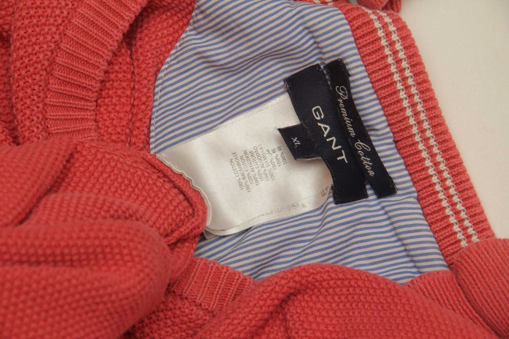 Gant рр L-XL толстовка из хлопка pima