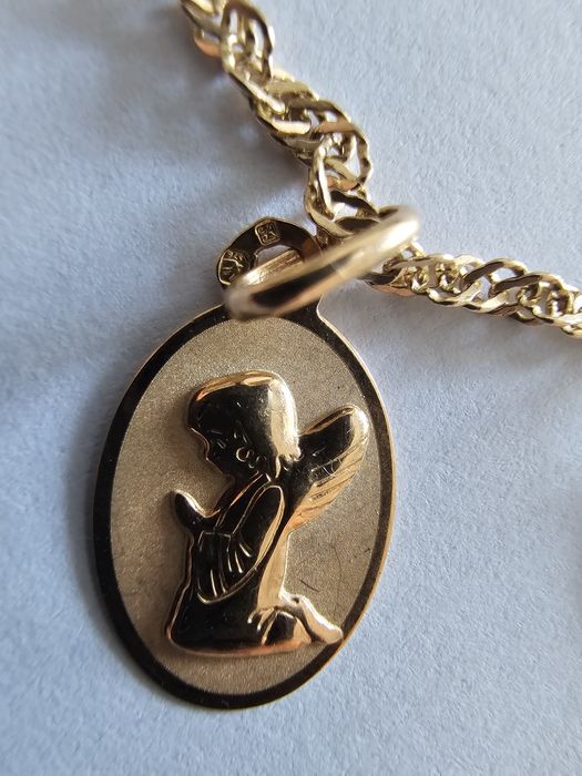 Pulseira ouro 9k com berloques