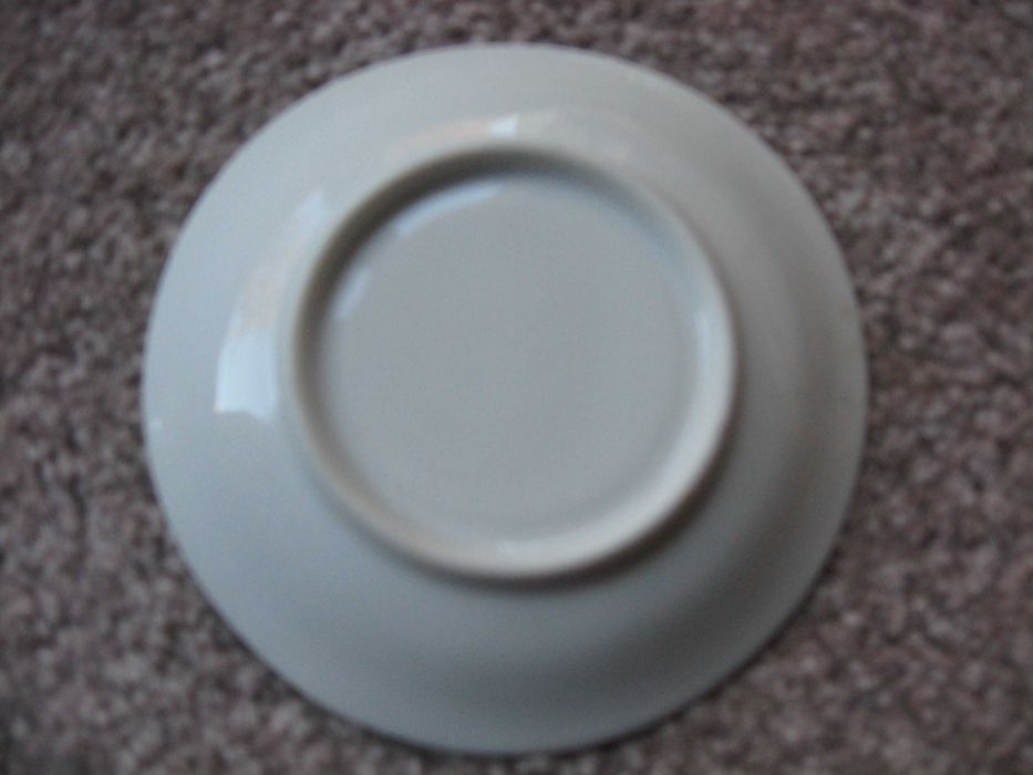 Ozdobna filiżanka z widokiem portu Husum Niemcy Schlezwik Holsztyn