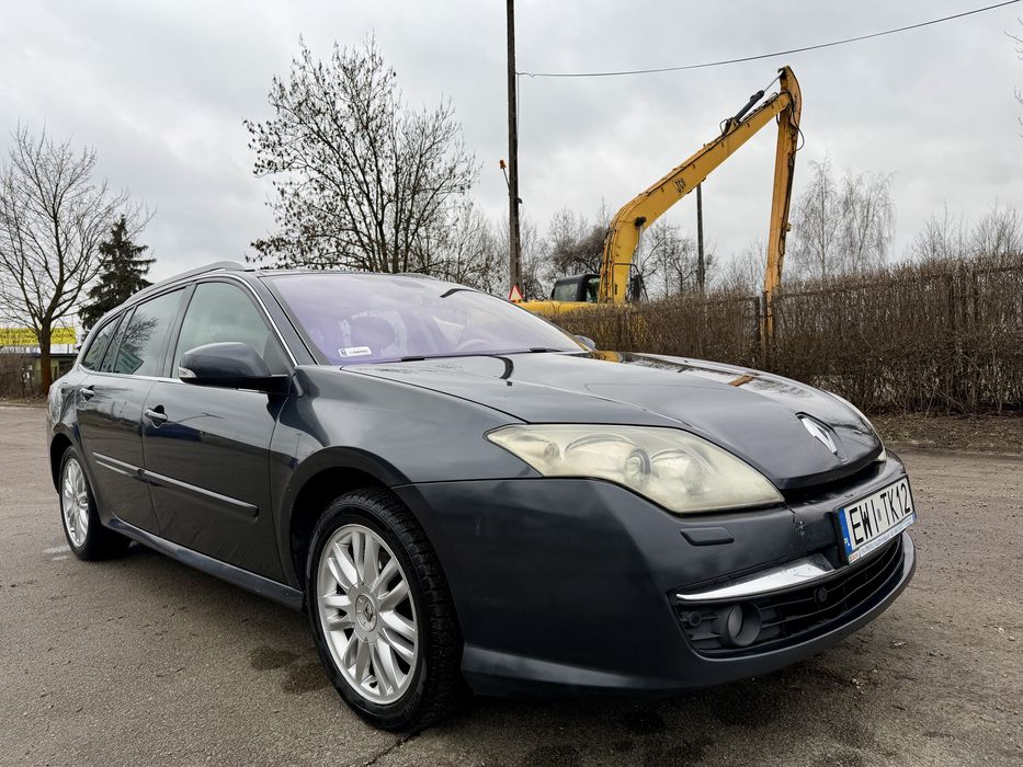 Renault Laguna III/2008r/initiale paris/panorama/biksenon/nawi/skóry
