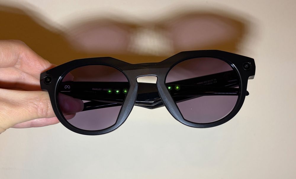 Smart okulary Oakley Meta HSTN - Black - Transitions Amethyst