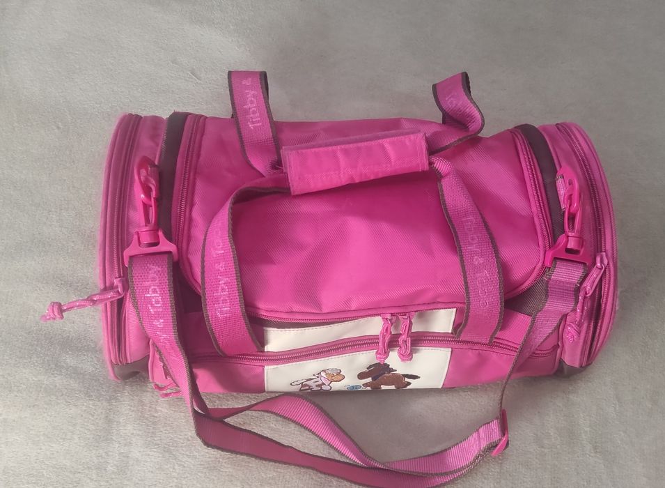 Torba podróżna dziecięca z konikami