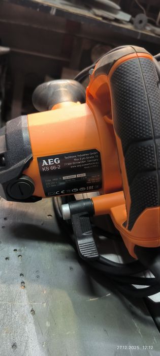 Пила дискова AEG ks 66-2