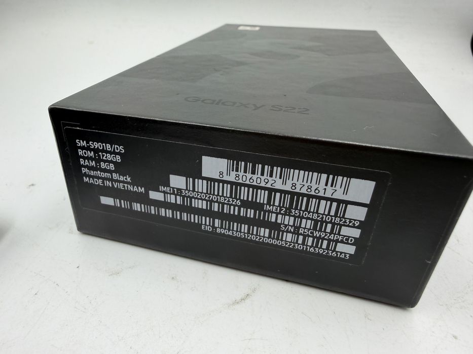 Smartfon Samsung Galaxy S22, Bez blokad, 100% sprawny