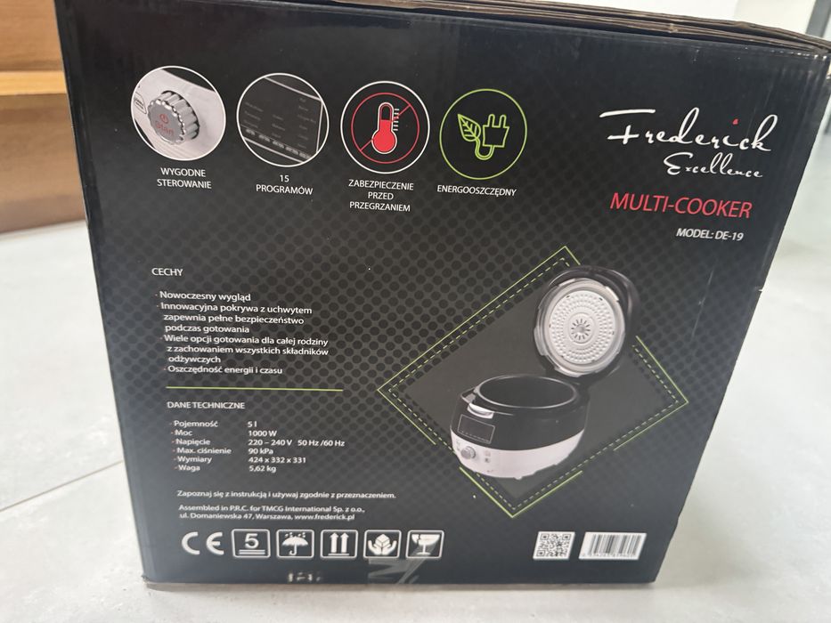 Multi cooker Frederick Excellence DE-19