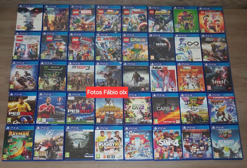 Jogos Ps4 Originais Novos & Usados Ler Anúncio ( Desde 10€) Compatível Com Ps5