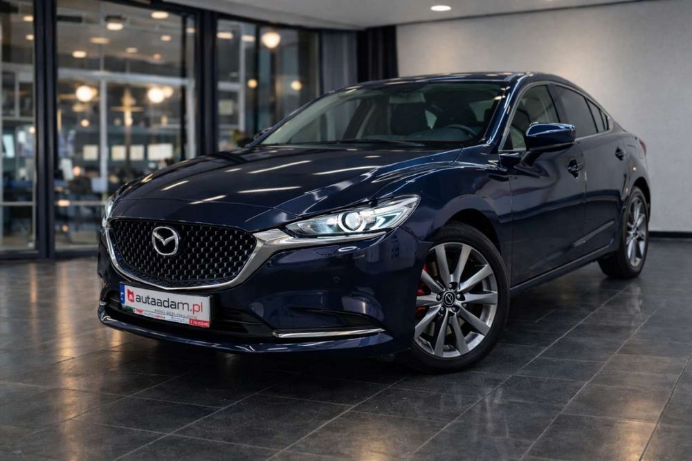 Mazda 6 rodzinna limuzyna automat benzyna full opcja 2019 rok zadbana