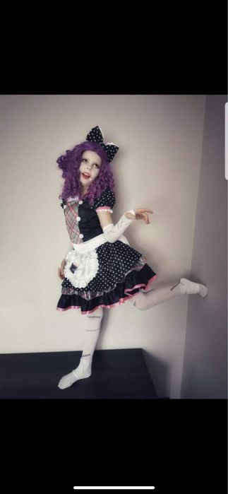 Strój , przebranie, Halloween, upiorna lalka