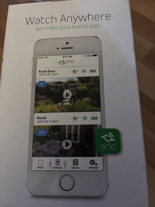 5 cameras Netgear Arlo Pro