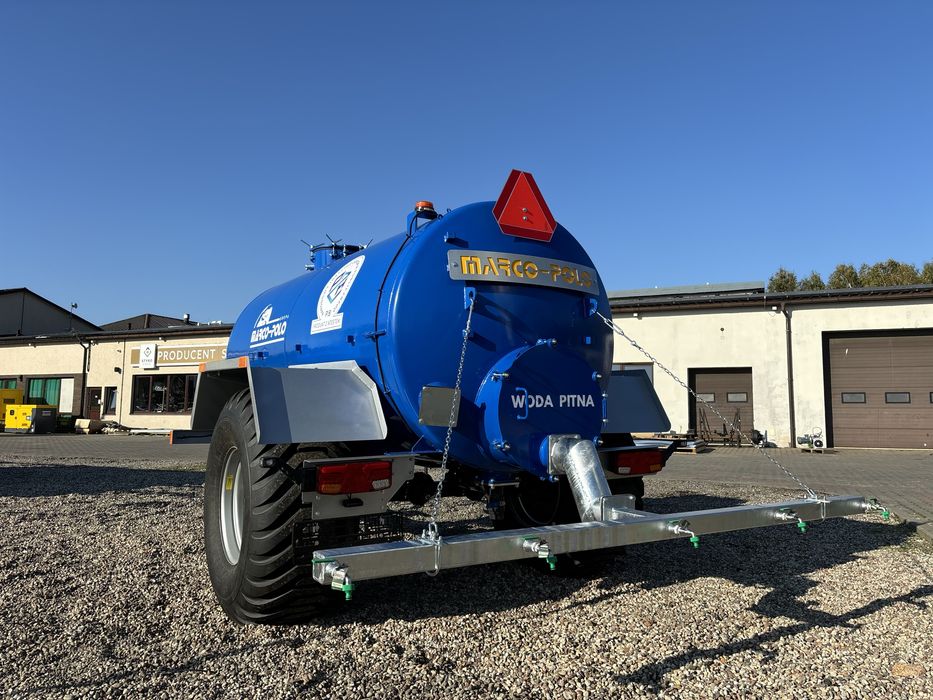 Zbiornik na wodę pitną 5000 l Beczka 6000 l/ 7000 l/ 8000 l Przyczepa