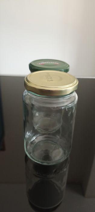 Frascos de vidro: diversos tamanhos e unidades