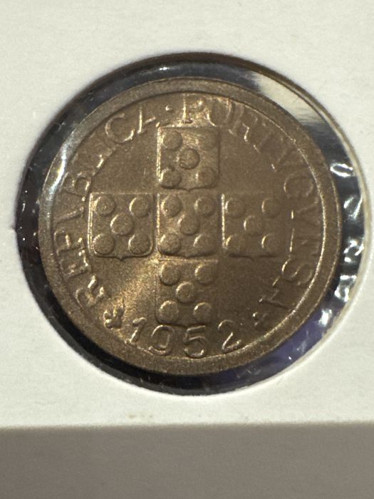 Moeda 10 cents 1952 FDC