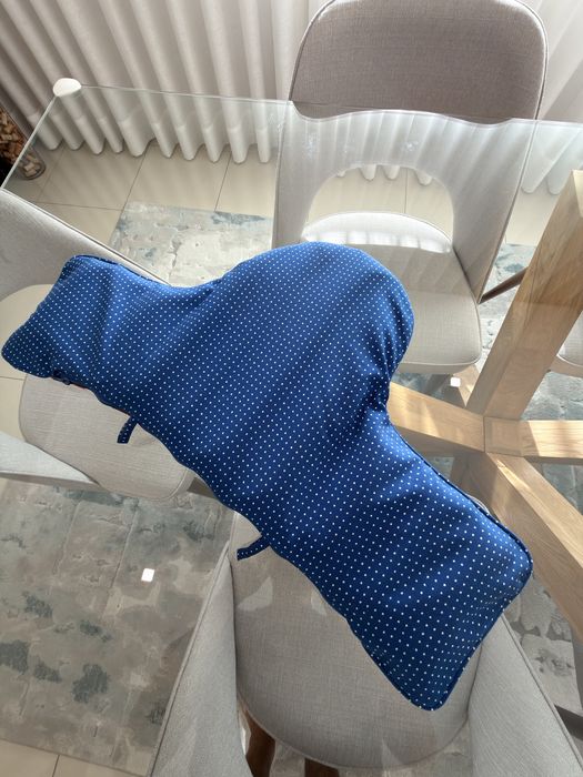 Cadeira de Alimentação IKEA, pousa pés, almofada de apoio e capa