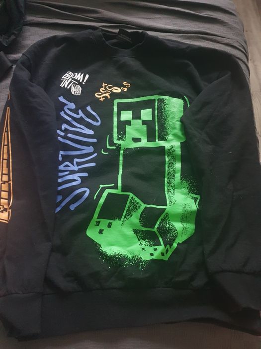 Bluza minecraft dla chłopca
