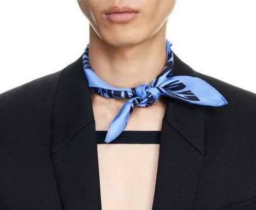 Mugler H&M 100% шовк хустинка