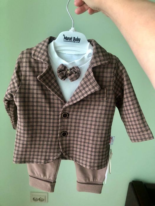 Костюмчик трійка на 3-6 місяців Murat baby