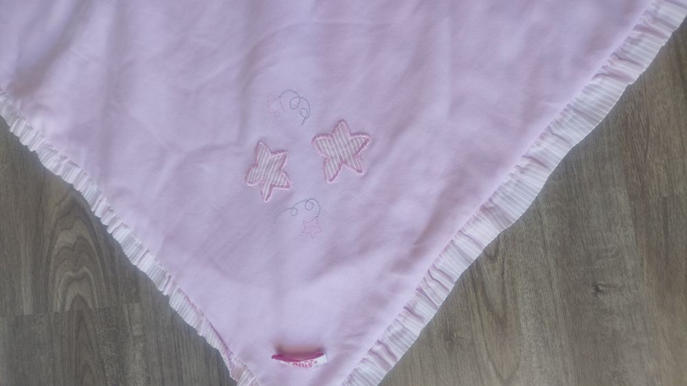 Mantinha rosa (100% algodão)