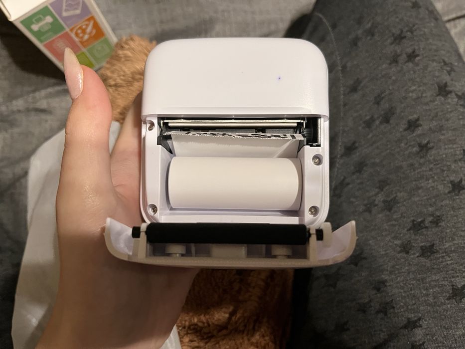 Мини термопринтер Bluetooth для телефона (iPhone / Android)