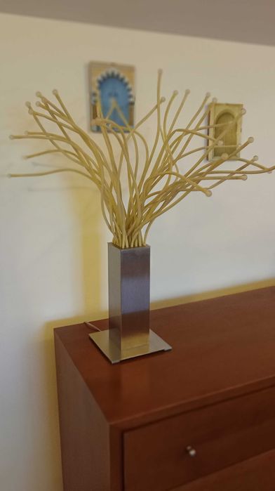 Vendo Candeeiro de Mesa IKEA Medusa STRANNE Vintage em Aço e LEDs
