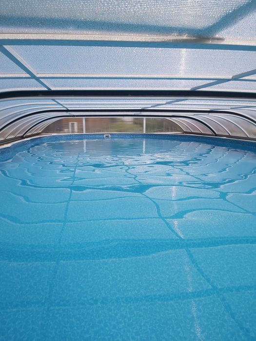 Zadaszenie basenu z poliwęglanu ok 9x5m