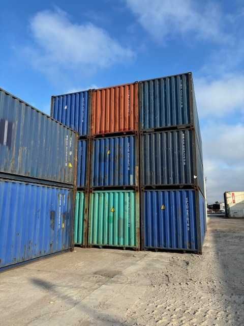 Kontener morski magazynowy budowlany 40 DV używany – TS-CONT