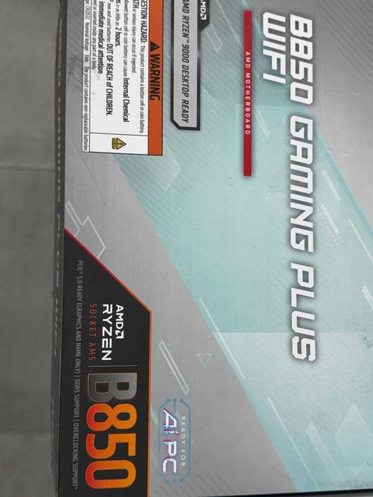 MSI B850 Gaming Plus WiFi Placa Base ATX (AM5, DDR5) Como Novo