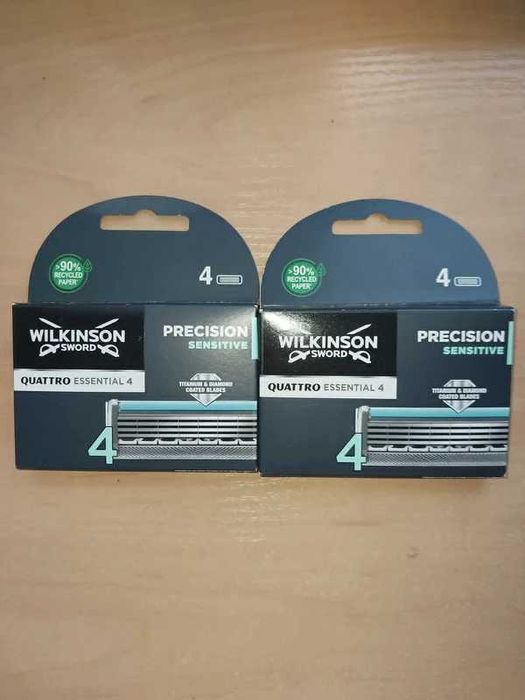 2x4 Wkłady Nożyki Wilkinson Quattro Essential 4 Precision Sensitive