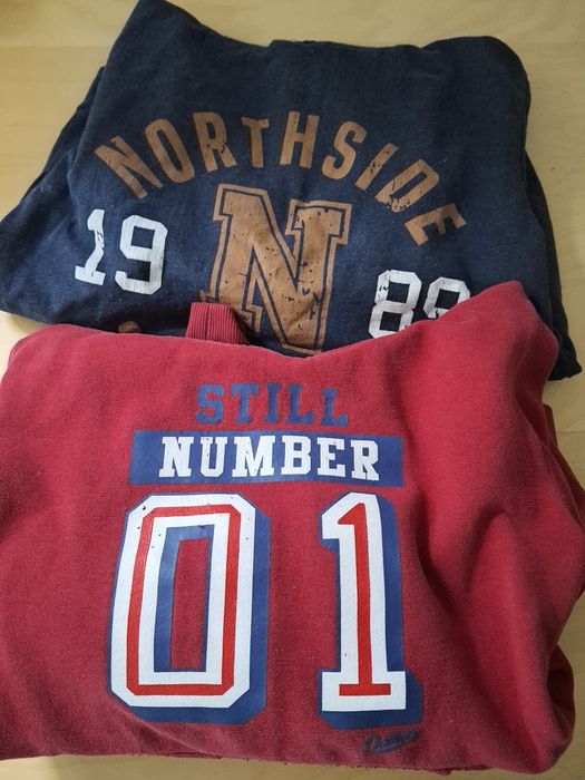 Dwie bluzy chłopięce 146/152