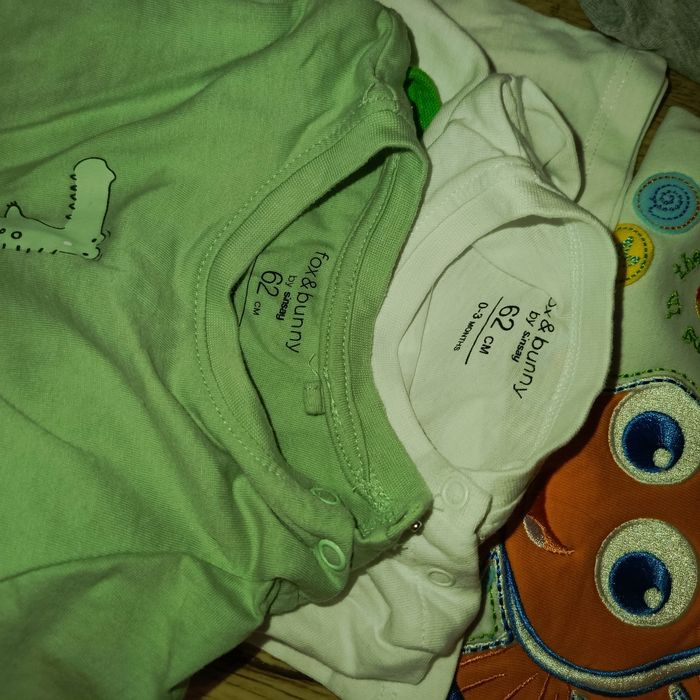 Paka ubrań dla chłopca 62