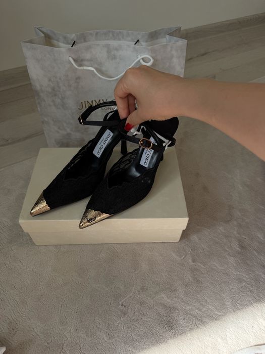 Мереживні туфлі jimmy choo 36 розмір (у наявності)
