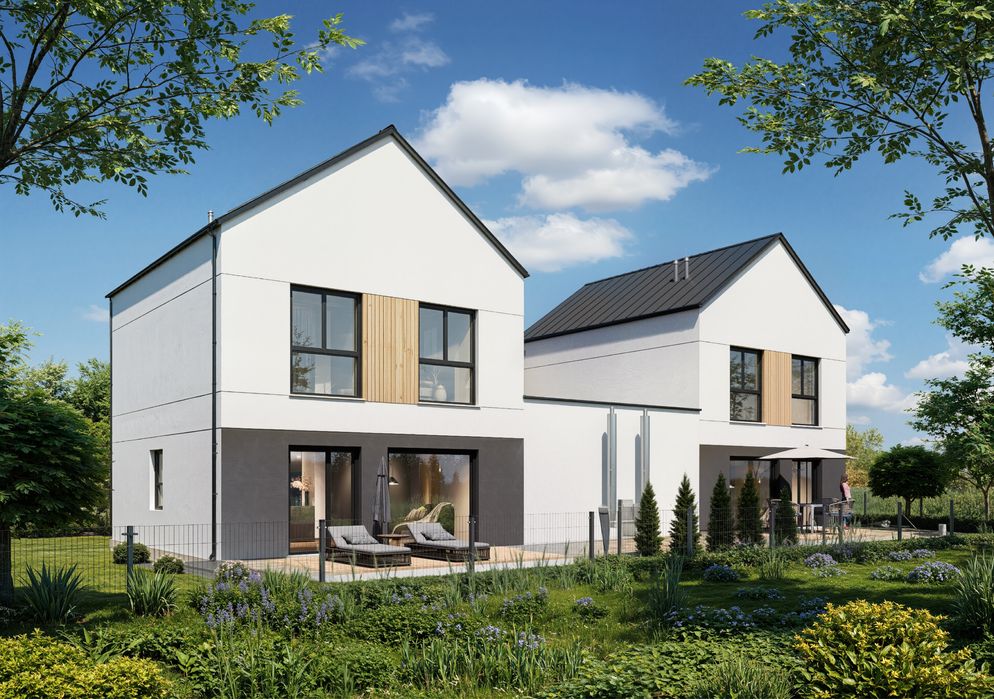 Przedsprzedaz Kalinówka szkolna  Ogrzewanie gaz bez sasiada za sciana