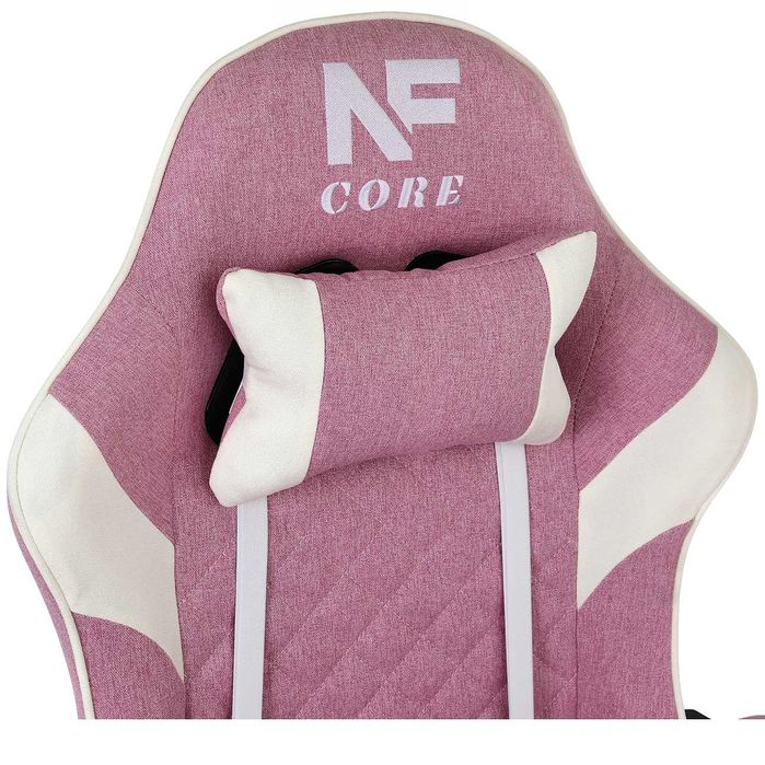 Fotel Gamingowy z tkaniny INFINI Core Pink
