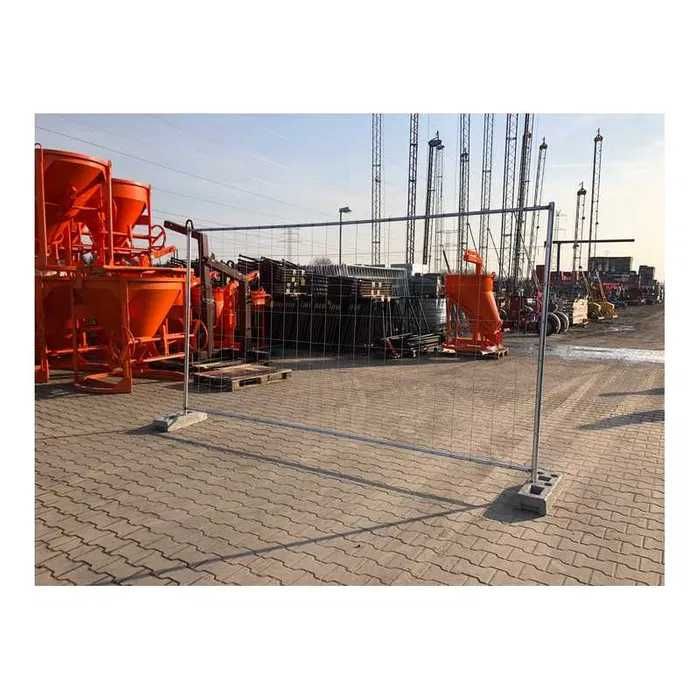 Płot ogrodzenie tymczasowe ażurowe na plac pod choinki budowę ZESTAW
