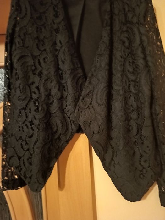Żakiet,bolerko z koronki elegancki dodatek do sukienek,