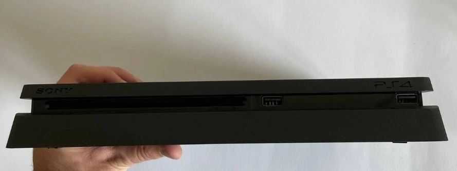 Playstation 4 Slim 500GB Preto + Comando PS Original DualShock 4