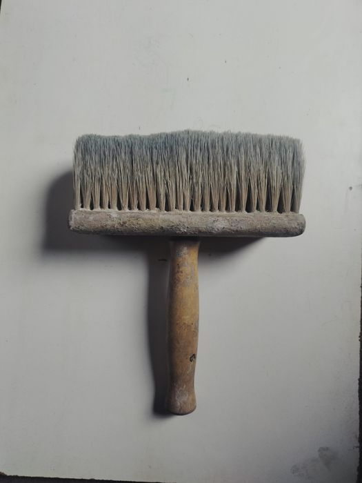 Pędzle malarske ławkowiece z PRL