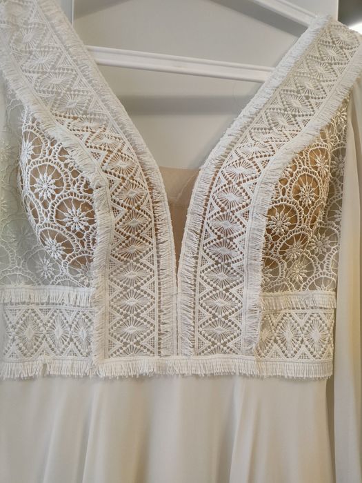 Suknia ślubna w stylu boho