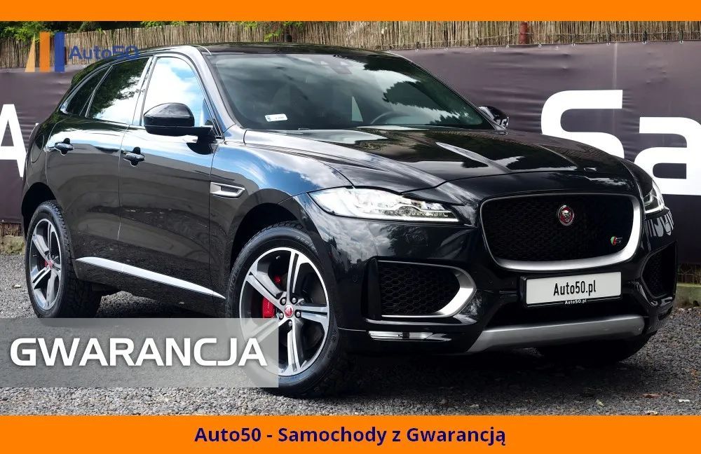 Jaguar F-Pace S V6 3.0 diesel 700Nm 4x4 300KM Meridian FAKTURA VAT23% bezwypadkowy