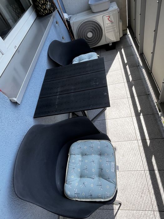 Zestaw komplet ogrodowy / balkonowy jysk meble