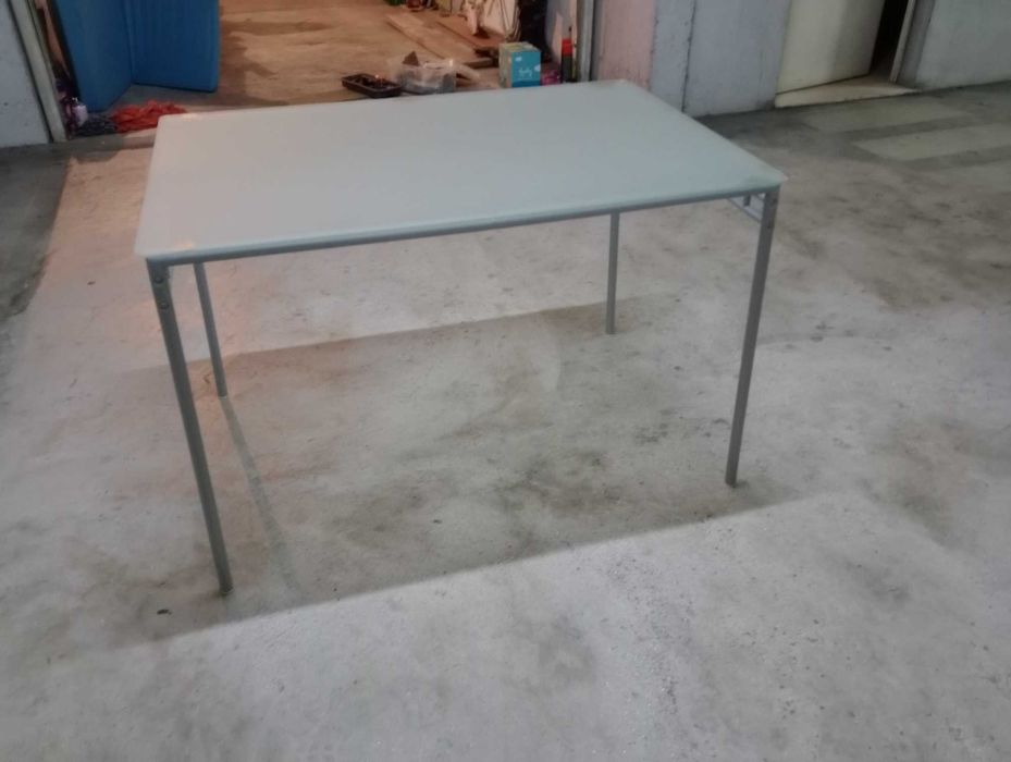 Mesa de Cozinha tampo Vidro