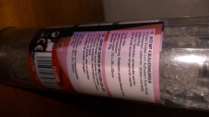 Blue LED Light-Up Ice Cubes to Add Color to Your Drink!64551286765186123