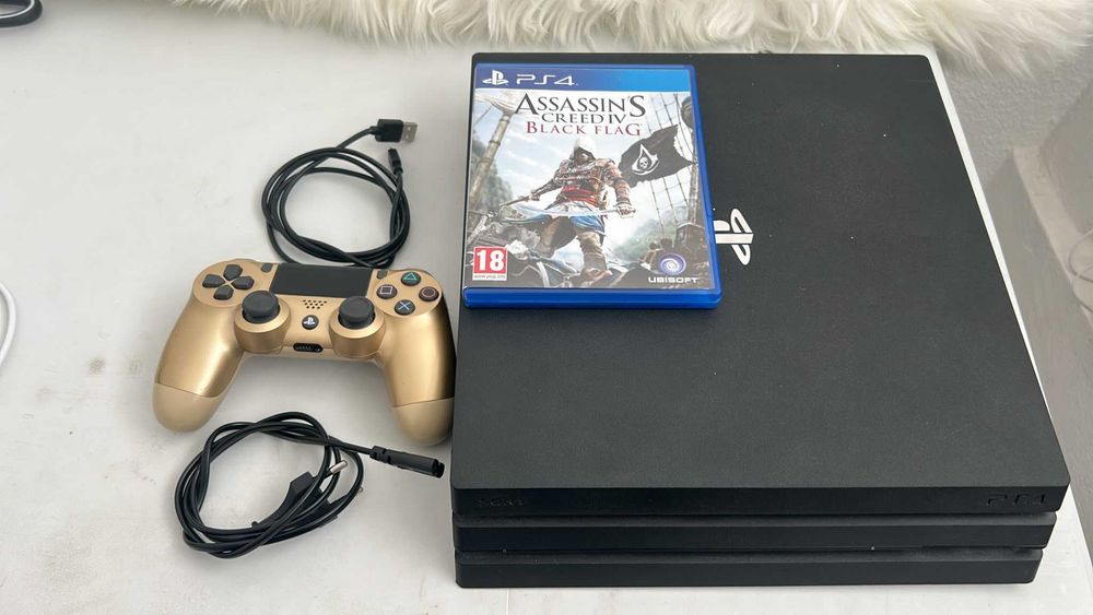 PlayStation 4 Pro  1 TERA  + Comando + Assassin's Creed IV: Black Flag