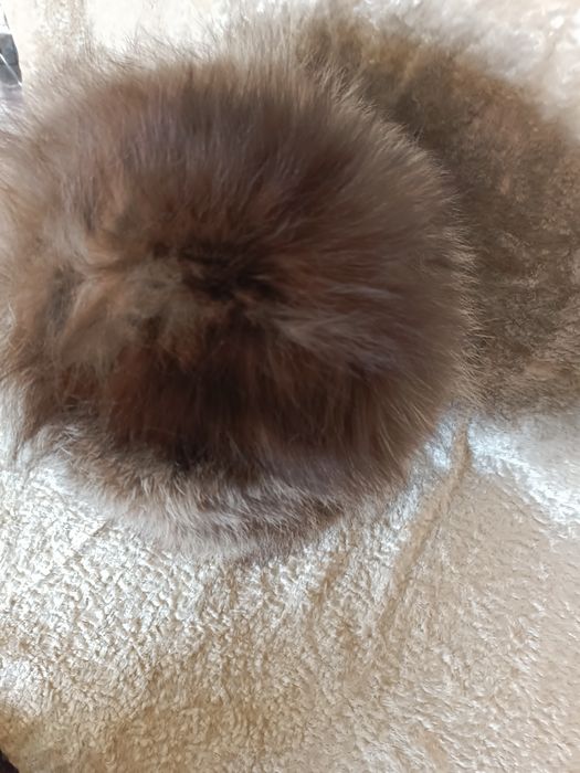 Czapka futro naturalne z jednota