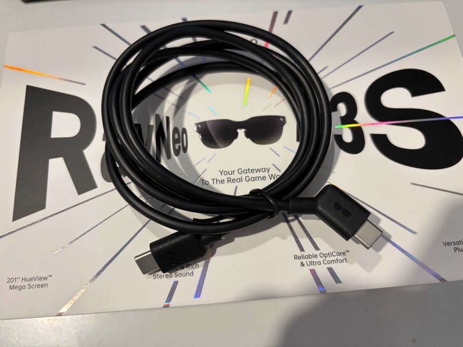Окуляри віртуальної реальності RayNeo Air 3S XRGF35 +HDMI адаптер