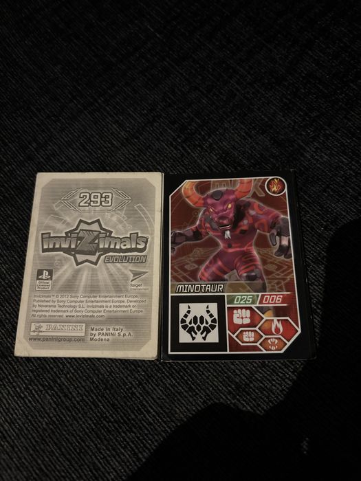 14 Cromos Invizimals Evolution