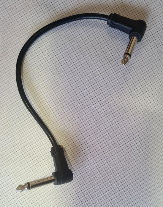 Kabel łącznik duży jack do efektów gitarowych