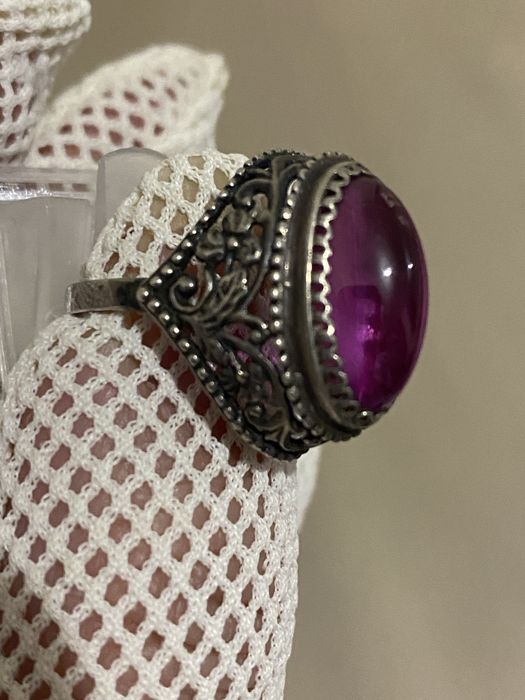 Винтажное серебряное кольцо СССР | Серебро 875 пробы