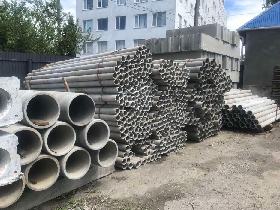 Труби азбестоцементні, залізобетонні різного діаметру
