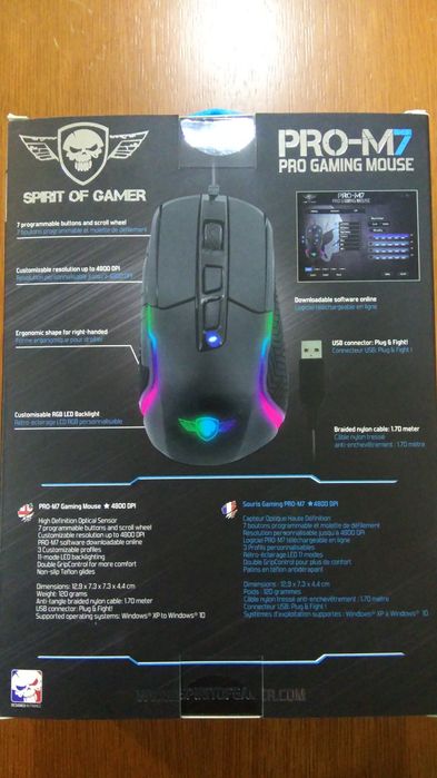 Rato Spirit of Gamer Pro-M7 Gaming